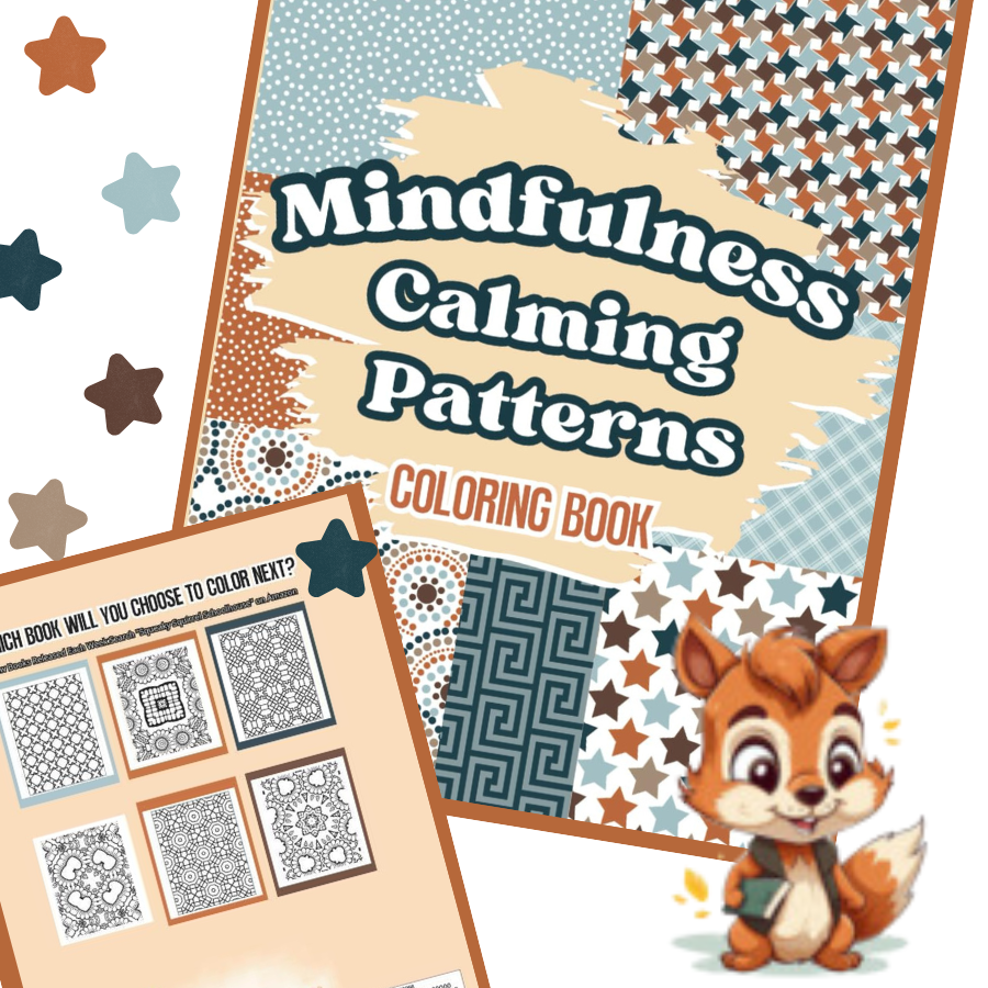 Mindfulness Comfy Patterns Coloring Book Web Image SqueakySquirrelSchoolhouse.com