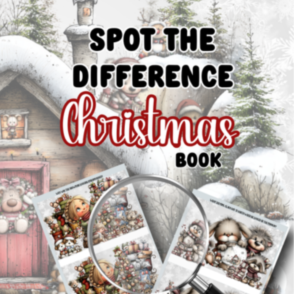 spot the difference christmas book squeakysquirrelschoolhouse.com