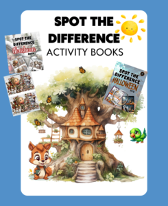 spot the difference halloween book squeakysquirrelschoolhouse.com webimage 300x300