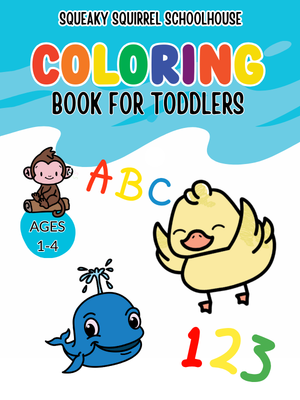toddlers educational head start coloring book ages 1 3 squeakysquirrelschoolhouse.com