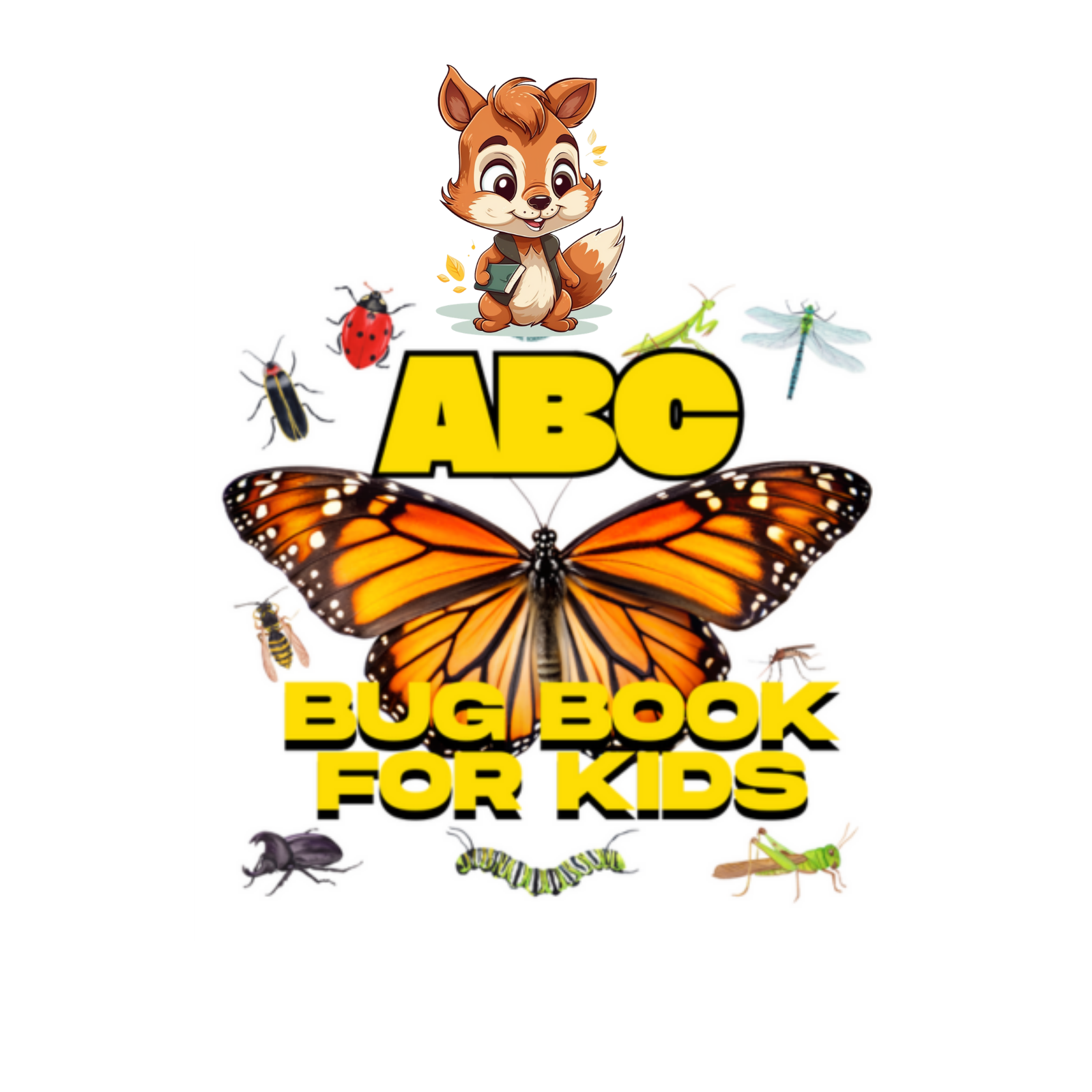 abc bug book for kids small image cover squeakysquirrelschoolhouse.com