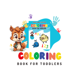squeaky squirrel schoolhouse coloring book for toddlers small image cover logo squeakysquirrelschoolhouse.com