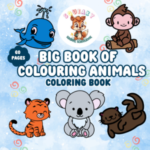big book of colouring animals coloring book cover 300x300 squeakysquirrelschoolhouse.com