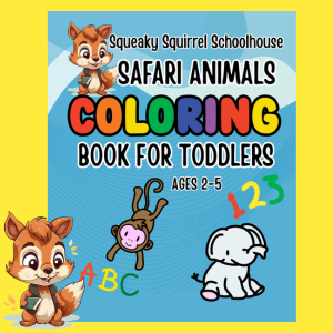 educational headstart safari animals coloring book for toddlers 300x300 image squeakysquirrelschoolhouse.com