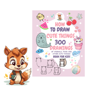 how to draw cute things 300x300 image squeakysquirrelschoolhouse.com
