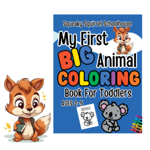 my first big animal coloring book image 300x300 squeakysquirrelschoolhouse.com