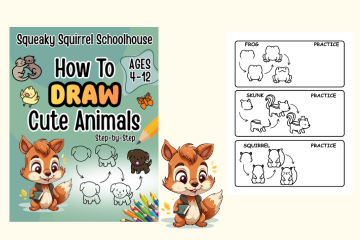 Home how to draw cute animals web image 1 squeakysquirrelschoolhouse.com