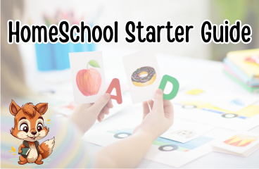 homeschool starter guide i blog post image squeakysquirrelschoolhouse.com
