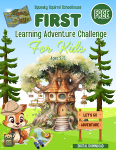 first learning adventure challenge image web squeakysquirrelschoolhouse.com