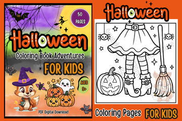 halloween color pages web image 360x240 squeakysquirrelschoolhouse.com