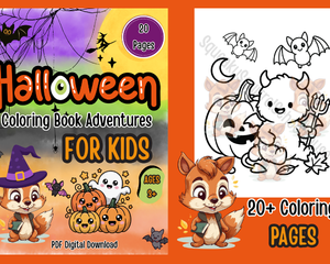 halloween coloring adventures