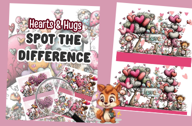 heart and hugs spot the difference image 380x250 squeakysquirrelschoolhouse.com