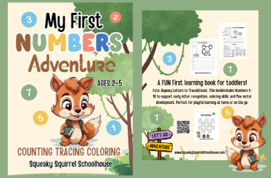 my first number adventure image 350x250 squeakysquirrelschoolhouse.com
